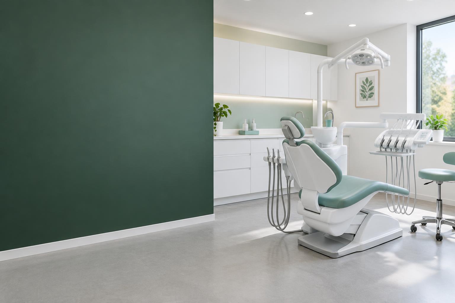 A modern dental treatment room